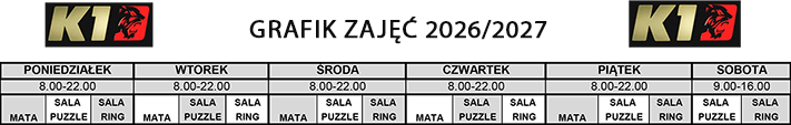 Zajęcia w klubie K1 Fighting Center w Lublinie